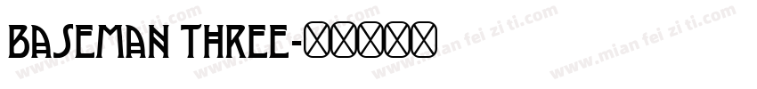 baseman three字体转换
